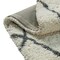 Flash Furniture 5'x7' Ivory/Black Diamond Trellis Shag Area Rug RC-KJ-181070-01-57-IV-GR-GG - alternate 6